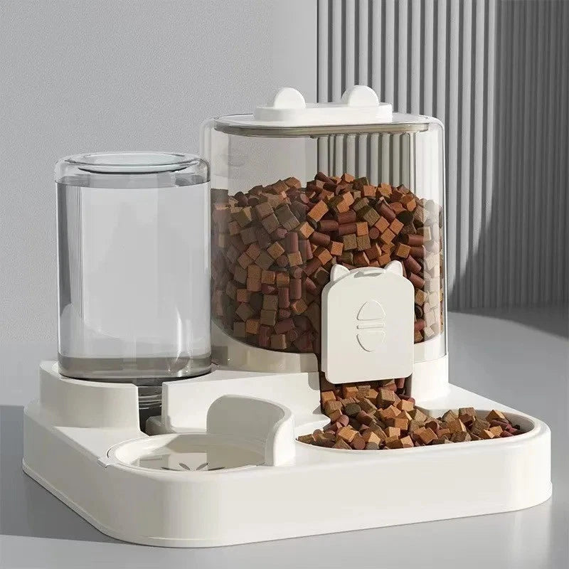 2in 1 Cat Food Dispenser Water and Food Integrated Fully Automatic Cat feeder